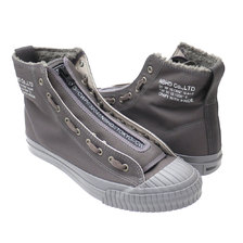 NEIGHBORHOOD 18AW G.R HI C SNEAKER GRAY 182MSNH FW01画像