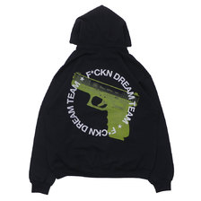 DREAM TEAM 18AW FxCKN DT GUN PULLOVER BLACK画像