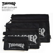 THRASHER 3P SET CLUTH BAG THRSG110画像