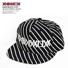 ANIMALIA LOGO SNAP BACK CAP -BLACK STRIPE- AN15SP-CP01ST画像