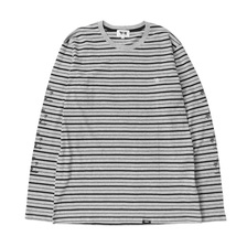 MINOS KOISA PALM STRIPE L/S TEE MNR8-TE08画像