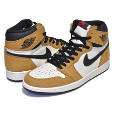 NIKE AIR JORDAN 1 HI OG ROY golden harvest/black-sail 555088-700画像