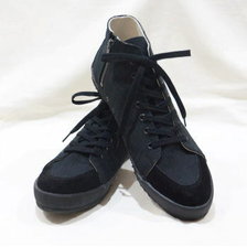 SAMURAI JEANS &times; SPINGLE MOVE ダブルネームスニーカー BLACK SJSPM19-HI画像