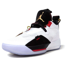 NIKE AIR JORDAN XXXIII PF "FUTURE FLIGHT" "MICHAEL JORDAN" "LIMITED EDITION for JORDAN BRAND" WHT/BLK/RED/GLD BV5072-100画像
