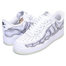 NIKE AIR FORCE 1 SKELETON QS white/white-white BQ7541-100画像