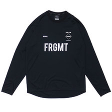 F.C.R.B. &times; Fragment Design L/S TRAINING TOP BLACK画像