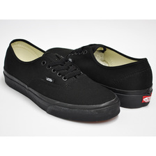 VANS AUTHENTIC BLACK / BLACK VN-0EE3BKA画像