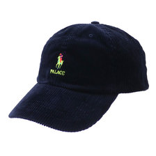 Palace Skateboards &times; POLO RALPH LAUREN CORDUROY CAP NAVY画像