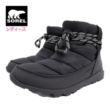 SOREL WHITNEY SHORT Black WOMENS NL3088-010画像