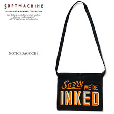 SOFTMACHINE NOTICE SACOCHE (SACOCHE)画像