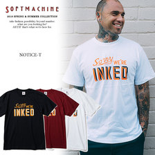 SOFTMACHINE NOTICE-T(T-SHIRTS)画像