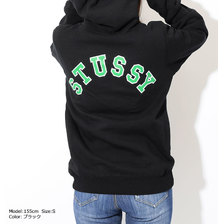 STUSSY WOMEN College Arc Hooded Sweat 2921677画像