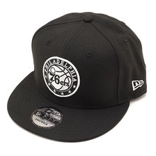 NEW ERA 9FIFTY PHI76EL LOGO BLACK &times; WHITE 11876724画像