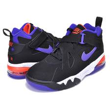 NIKE AIR FORCE MAX CB black/court purple-team orange AJ7922-002画像