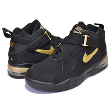 NIKE AIR FORCE MAX CB black/metallic gold AJ7922-001画像