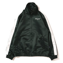 APPLEBUM 18AW Satin Track Jacket GREEN画像