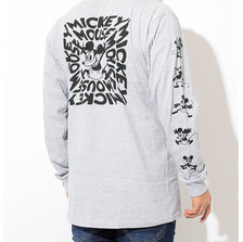 VANS &times; Disney Mickeys 90th Plane Crazy L/S Tee VN0A3IK6ATH画像