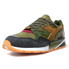 DIADORA N9002 RESPECT OVER HATE "made in ITALY" "RESPECT OVER HATE" "24 Kilates x Mighty Crown x mita sneakers" OLV/BRN/RED/BLK/GRY 174681画像