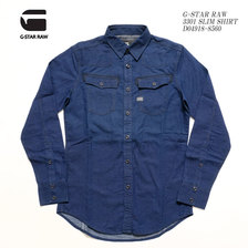 G-STAR RAW 3301 SLIM SHIRT D04918-8560画像