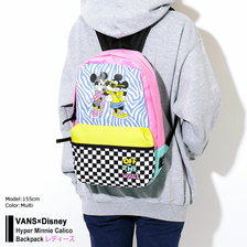 取り扱い 価格比較 Vans Disney Hyper Minnie Calico Backpack バンズ ディズニー ハイパー ミニー キャラコ Vn 0a3uhqwht通販情報 Good T Net