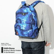 VANS × Disney Old Skool II Mickey Fantasia Tie Dye Backpack VN000ONIXH4画像