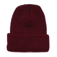 BRONER VALUE KNIT CUFF BEANIE BURGUNDY 61-10画像