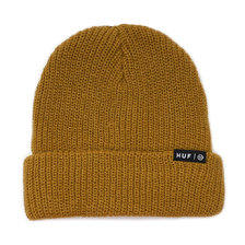 HUF 18FW USUAL BEANIE HONEY MUSTARD画像