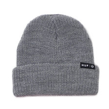 HUF 18FW USUAL BEANIE GREY画像