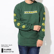 X-LARGE Vision L/S Tee M18C1404画像
