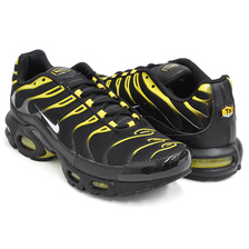 NIKE AIR MAX PLUS BLACK / WHIT - VIVID SULFUR 852630-020画像