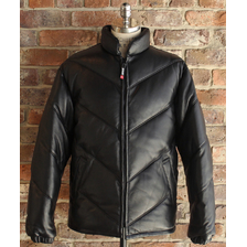 Schott LEATHER DOWN BIAS QUILT 7552画像