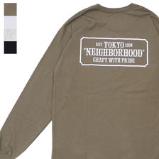 NEIGHBORHOOD 18AW BAR&SHIELD C TEE LS 182PCNH LT01画像