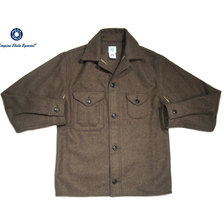 POST OVERALLS 1179 WOOL MELTON C-POST khaki画像