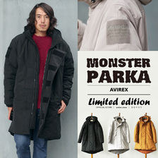取り扱い/価格比較:AVIREX MONSTER PARKA アヴィレックス モンスター