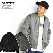 DOUBLE STEAL PRINT MA-1 785-43003画像