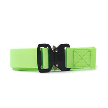 mnml WEB BELT NEON GREEN画像