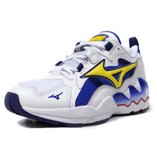 MIZUNO WAVE RIDER 1 OG "LIMITED EDITION for KAZOKU" WHT/YEL/BLU D1GA182527画像