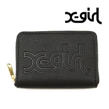 X-girl LOGO EMBOSSED COIN & CARD CASE 5184008画像