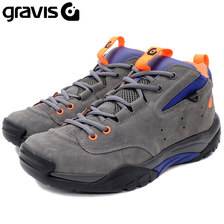 gravis RIVAL SUEDE Cement/Navy/Orange 15021-0001画像