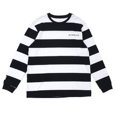 Numbers &times; RHC Ron Herman STRIPED LS TEE BLACK画像