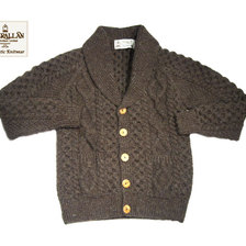 INVERALLAN 6A ECOLOGY WOOL SHAWL CARDIGAN画像