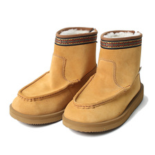 RADIALL &times; SUICOKE RED WOOD - MOUTON BOOTS (CAMEL)画像