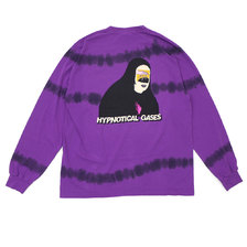 ON AIR &times; REAL BAD MAN Hypnotical Gases LS Tee PURPLE画像