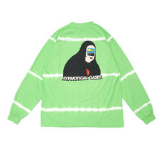 ON AIR &times; REAL BAD MAN Hypnotical Gases LS Tee GREEN画像