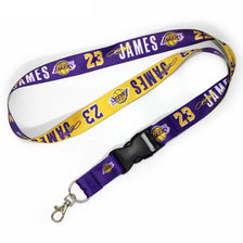 WINCRAFT LOS ANGELES LAKERS NBA LANYARD PURPLE NR92251019画像