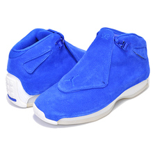 NIKE AIR JORDAN 18 RETRO racer blue/racer blue-sail AA2494-401画像