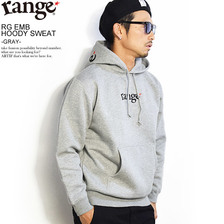 range RG EMB HOODY SWEAT -GRAY- RG18F-SW05画像