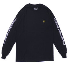 THE CONVENI &times; Fragment Design &times; POKEMON TBP LOGO A LS TEE BLACK画像