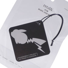THE CONVENI &times; Fragment Design &times; POKEMON &times; retaW TBP Car Tag BLACK画像
