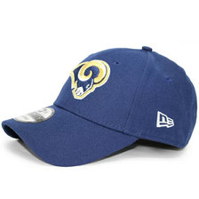 NEW ERA LOS ANGELES RAMS 9FORTY ADJUSTABLE NAVY NRNE11344501画像